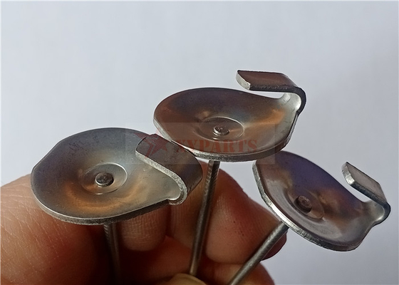 14 âncoras de atadura de aço inoxidável do gancho do calibre para a fabricação de produtos da isolação térmica