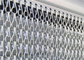 Cortinas de elo de corrente de alumínio de 2,0 mm cor prata para divisórias de ambiente