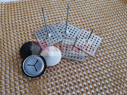 Os ganchos baixos perfurados da isolação do aço 2-1/2” alongam o tipo