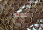 Mão de bronze/de cobre - Ring Mesh Drapes For Wall Decoration e cortina tecidos